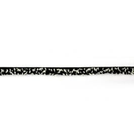 Belagio 1/2" Wide x 15 Yards Denim Fringe Braid Trim, 1 Bolt, Black