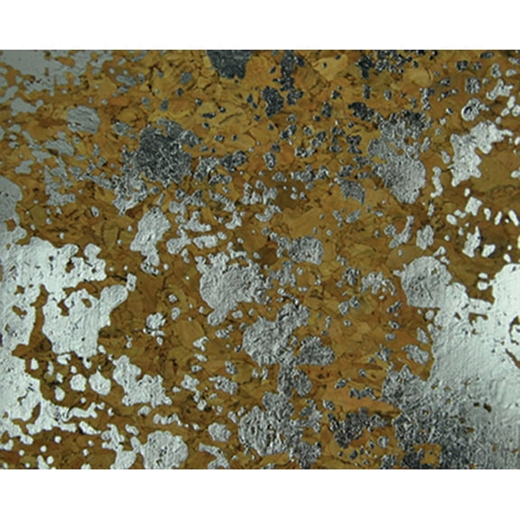 Belagio 18" x 15" Cork Fabric, Precut, Metallic, Natural/Silver