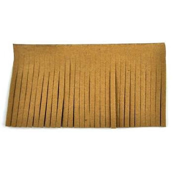 Belagio 2" Wide x 25 Yards Faux Suede Fringe Trim, 1 Bolt, Sable