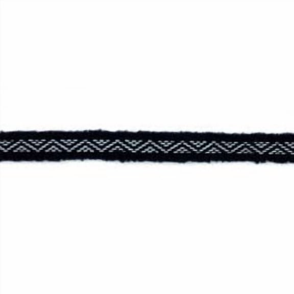 Belagio 3/4" Wide x 15 Yards Denim Fringe Braid Trim, 1 Bolt, Navy Blue