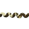 thumbnail image 1 of Belagio 5/8" Wide x 25 Yards, Zig Zag Gold Sequin Trim, 1 Bolt, 1 of 3