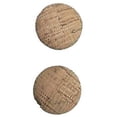 thumbnail image 1 of Belagio Cork Button, Round, Light Brown, 2 Pack- Sewing Fasteners, 1 of 2