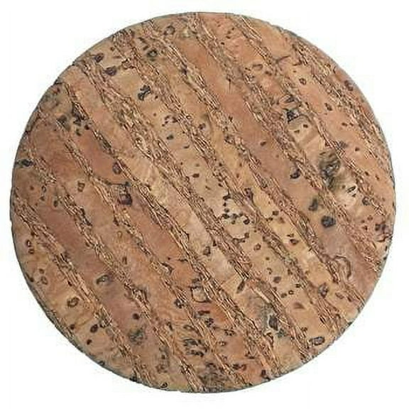 Belagio Cork Covered Button, Brown, 1 Piece- Sewing Fasteners