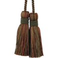 thumbnail image 1 of Mulberry Collection - 3 1/2" length CHAIR TIE TASSEL - BT-6003-88/06 Dark Brick and Brown, 1 of 1