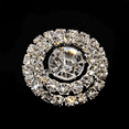 thumbnail image 1 of Belagio Enterprises - 3/4" Width Rhinestone Buttons (6pcs per Order) - BRB-104, 1 of 4