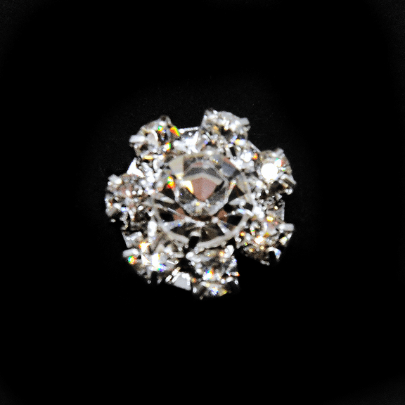 Belagio Enterprises - 5/8" Width Rhinestone Buttons (6pcs per Order) - BRB-108