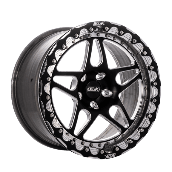 Belak 17x10.5 / 8.25in BS / 5x114.3 BP / Low Pad / Series 3 Wheel - Single Beadlock