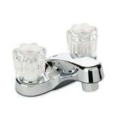 BELANGER BY KEENEY Stylewise Dual Handle Bathroom Faucet with Drain, Polished Chrome