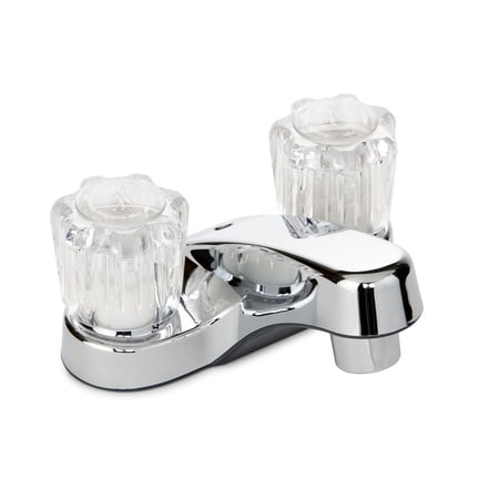 Belanger B1004-10 Dual Handle Bathroom Faucet, Polished Chrome