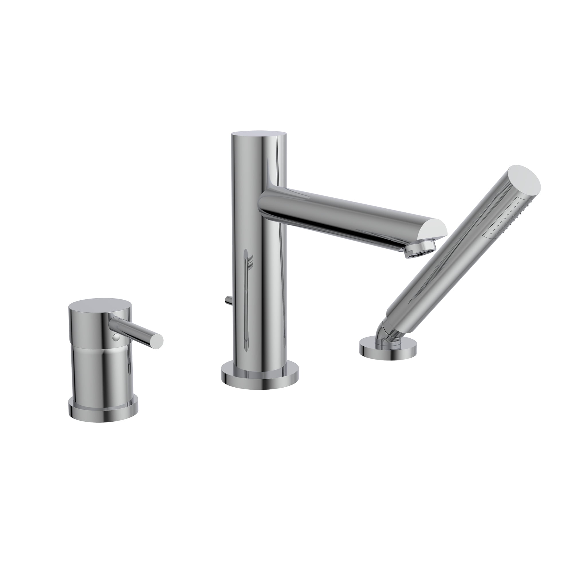 Belanger by Keeney DEL43CCP2 Single Handle Roman Tub Faucet, Polished Chrome