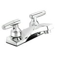 Belanger EBU73WCP Two Handle Centerset Bathroom Faucet, Polished Chrome ...