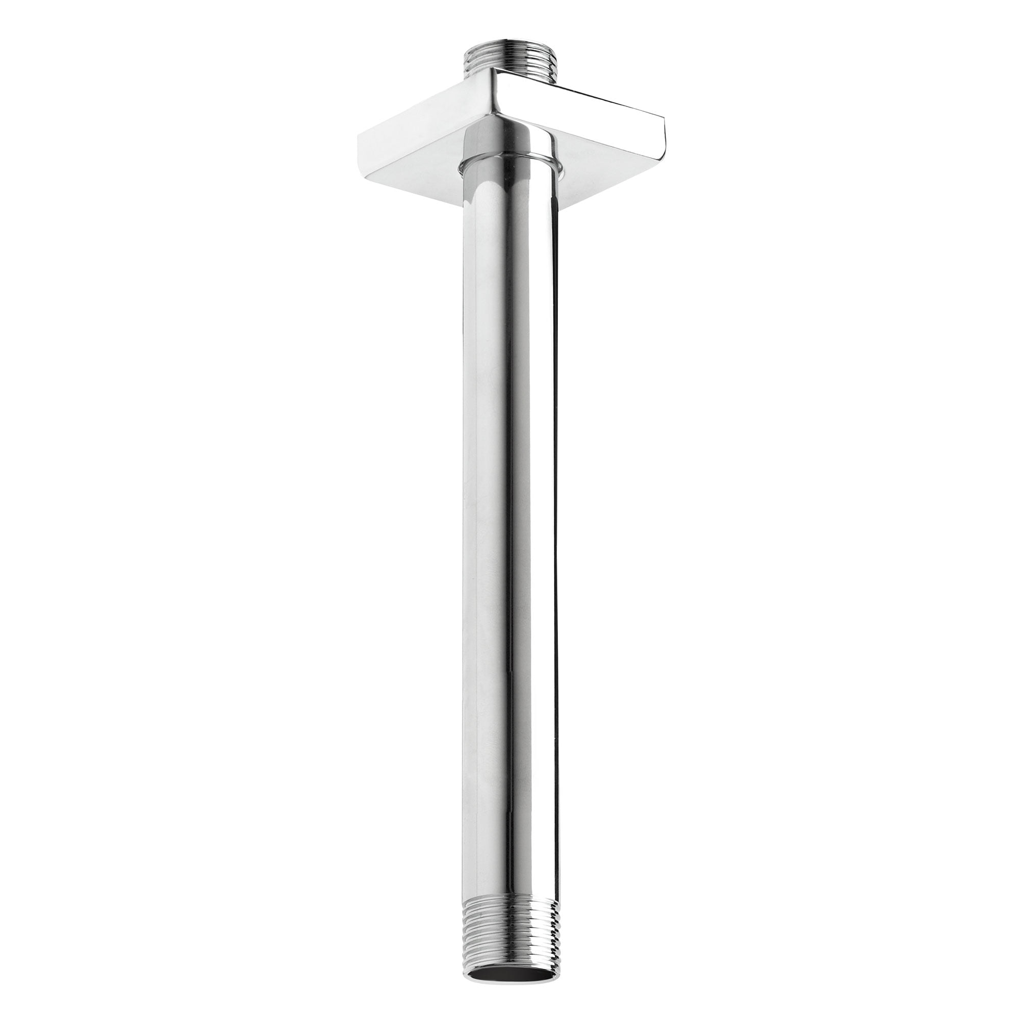 Belanger FCDEC0006 Square 8 in. Ceiling Shower Arm and Flange, Chrome