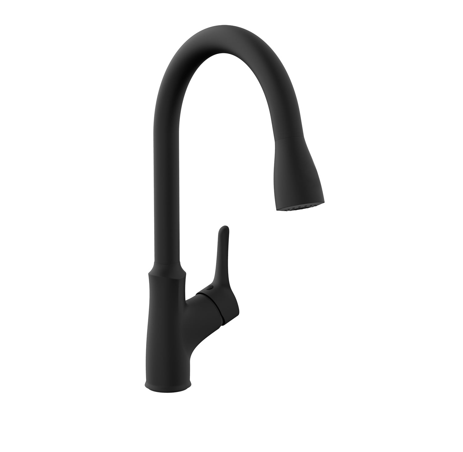 Belanger FUS78CMB Single Handle Pull-Down Kitchen Faucet, Matte Black