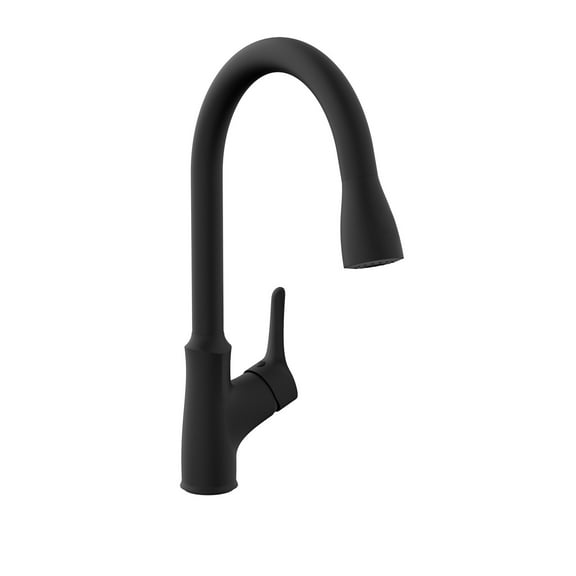 Belanger FUS78CMB Single Handle Pull-Down Kitchen Faucet, Matte Black