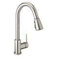 thumbnail image 1 of Belanger LOF78CBN Single Handle Pull-Down Kitchen Faucet, Brushed Nickel, 1 of 6