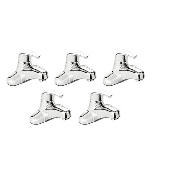 Belanger NEO74CCP Centerset Double Handle Bathroom Faucet with Pop-Up Drain in Polished Chrome 6 Pack
