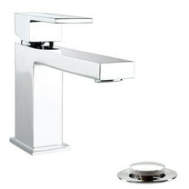 Belanger QUA21CCP Single Handle Bathroom Faucet with Drain, Polished Chrome