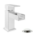 thumbnail image 1 of Belanger QUA32CCP Single Handle Bathroom Faucet with Drain, Polished Chrome, 1 of 10