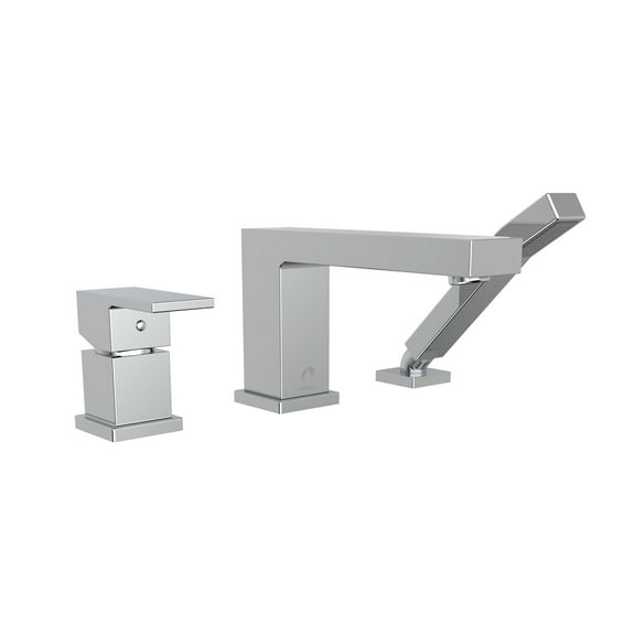 Belanger QUA43CCP Single Handle Roman Bathtub Filler, Polished Chrome