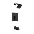 thumbnail image 1 of Belanger QUA90CMB Single Handle Tub and Shower Faucet, Matte Black, 1 of 9