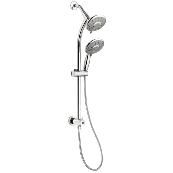 Belanger SYM001CP Retrofit Shower Head and Hand Shower System, Polished Chrome