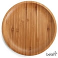 thumbnail image 1 of Belari Bamboo Plate Set - Bamboo Reusable Plates - Bamboo Plates - Wood Plates Dinnerware - Bamboo Dinner Plates - Bamboo Dinnerware Set - Eco Friendly Plates, 1 of 1
