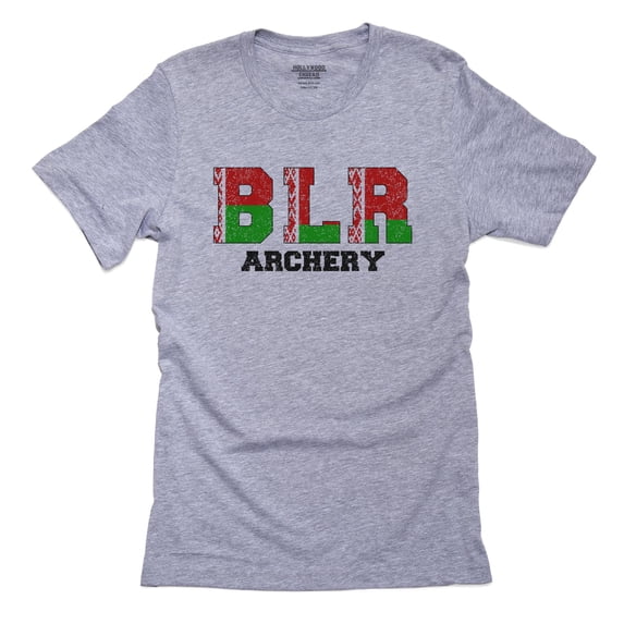 Belarus Archery - Olympic Games - Rio - Flag Men's Grey T-Shirt