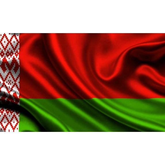 Belarus Flag 3x5 BELARUSIAN National Flags Double Sided Printing