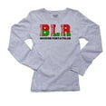 thumbnail image 1 of Belarus Modern Pentathlon - Olympic Games - Rio - Flag Women's Long Sleeve Grey T-Shirt, 1 of 2