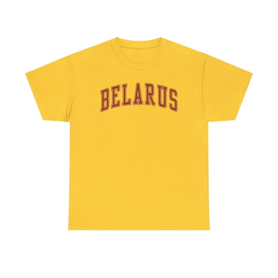 Belarus Shirt Gifts Tshirt Crew Neck Short Sleeve