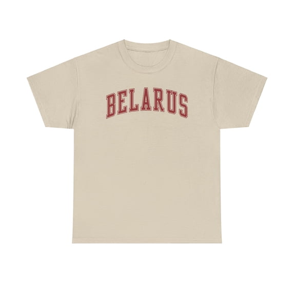 Belarus Shirt Gifts Tshirt Crew Neck Short Sleeve