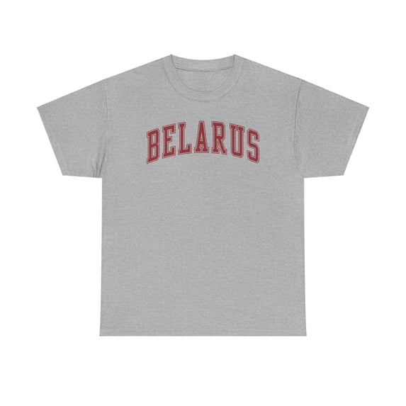 Belarus Shirt Gifts Tshirt Crew Neck Short Sleeve