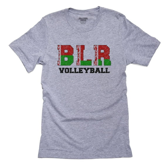 Belarus Volleyball - Olympic Games - Rio - Flag Men's Grey T-Shirt