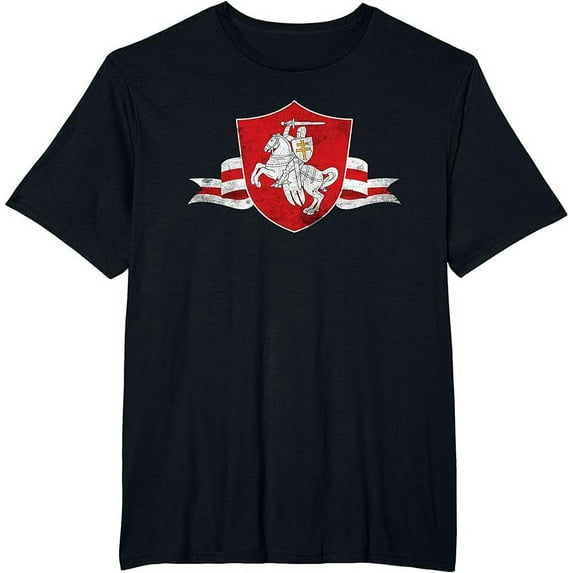 Belarus pogonya white red White flag protest symbol T-shirt