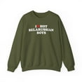 thumbnail image 1 of Belarussian Belarus Wife Girlfriend Husband Sweatshirt Gift Crew Neck Shirt, 1 of 3