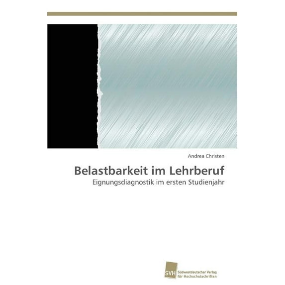 Belastbarkeit im Lehrberuf (Paperback)