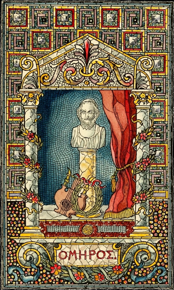 Belcher Mosaic Glass 1886 12 Canvas Art - Alfred Pilgrim (18 x 24)