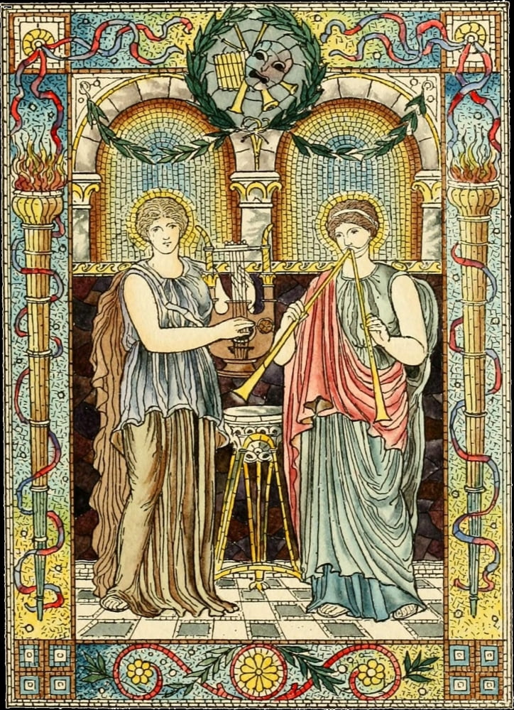 Belcher Mosaic Glass 1886 13 Canvas Art - Alfred Pilgrim (24 x 36)