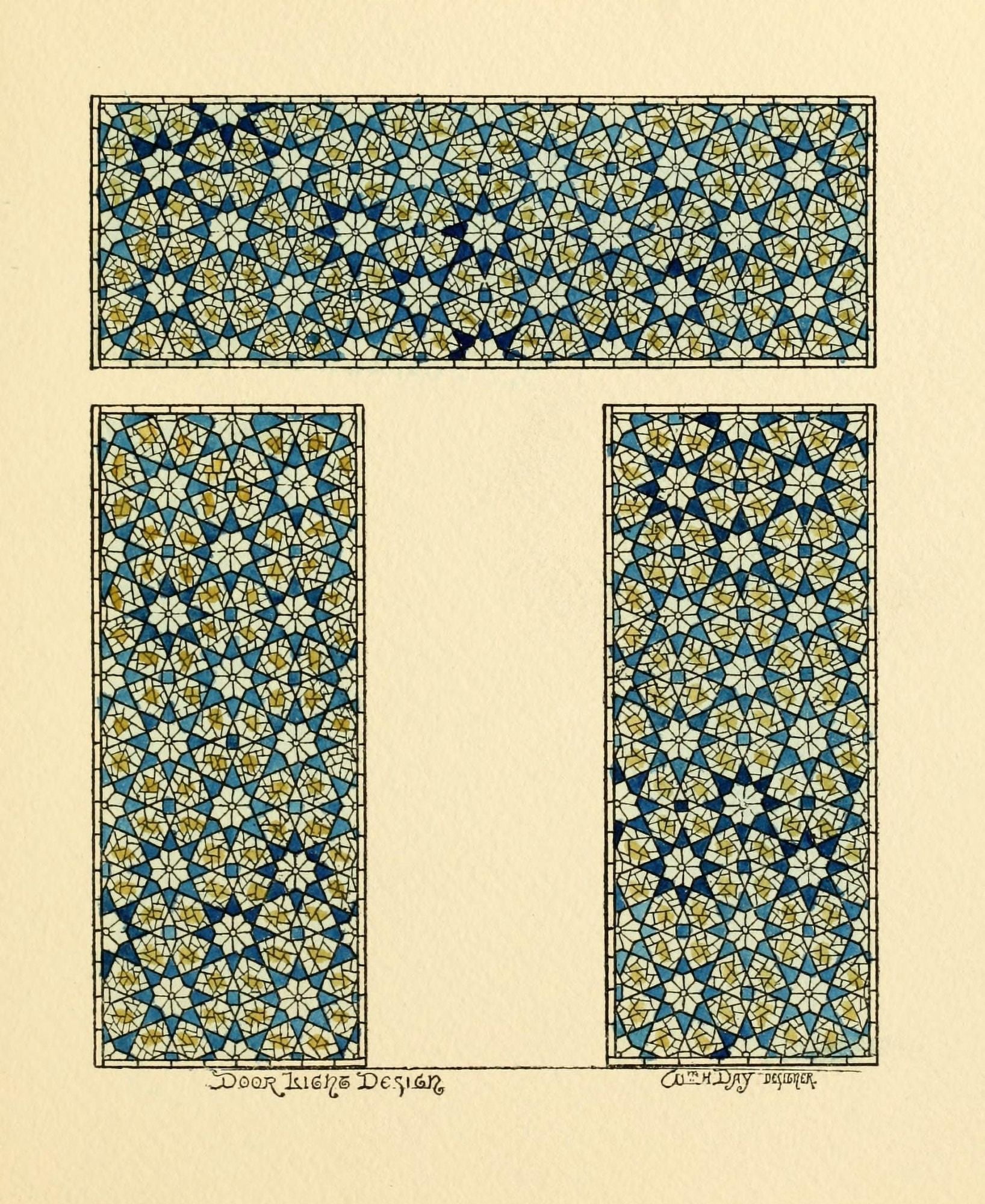 Belcher Mosaic Glass 1886 2 Canvas Art - Wm H Day (18 x 24)