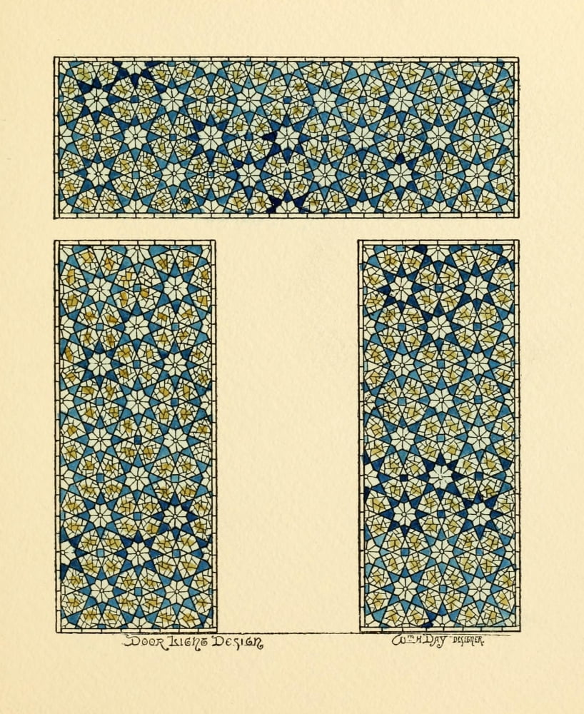 Belcher Mosaic Glass 1886 2 Canvas Art - Wm H Day (24 x 36)