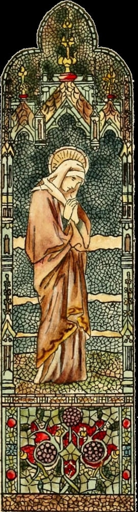 Belcher Mosaic Glass 1886 2a Canvas Art - Fr Verheyden (18 x 24)