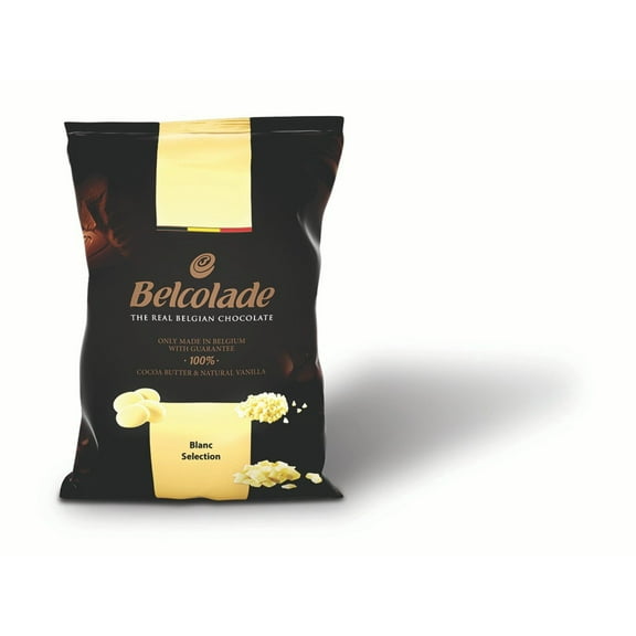 Belcolade Blanc Selection 30% White Chocolate Discs
