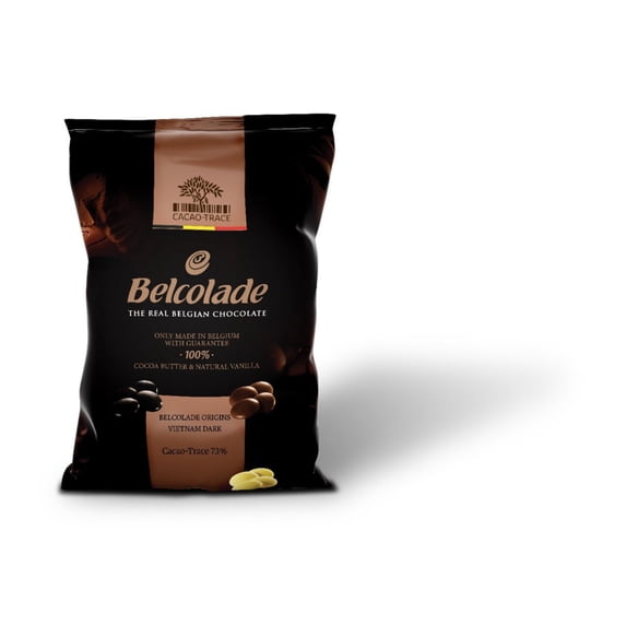 Belcolade Vietnam 73% Dark Couverture Chocolate Discs
