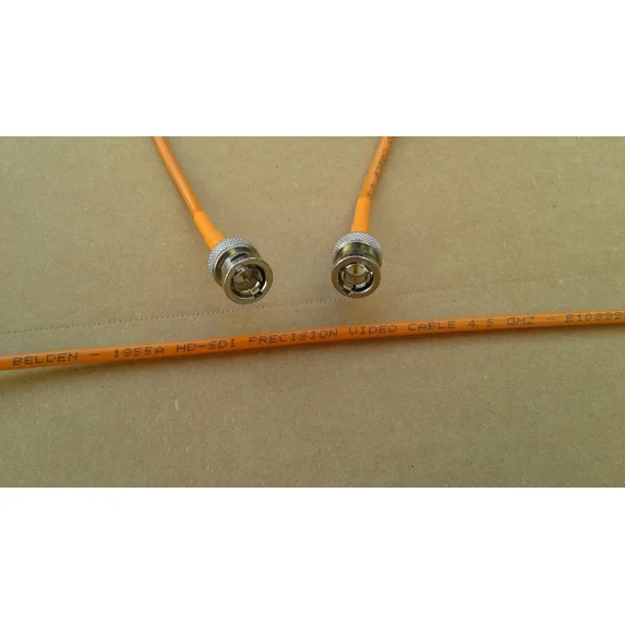 Belden 1855A Hd-Sdi Mini Rg59 Video Cable 4.5 Ghz Bnc Male To Bnc Male 6 Ft.
