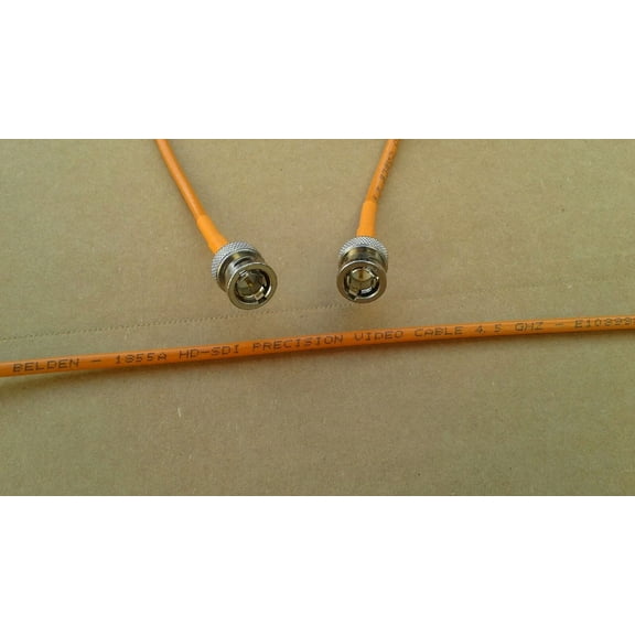 Belden 1855A Hd-Sdi Mini Rg59 Video Cable 4.5 Ghz Bnc Male To Bnc Male 6 Ft.
