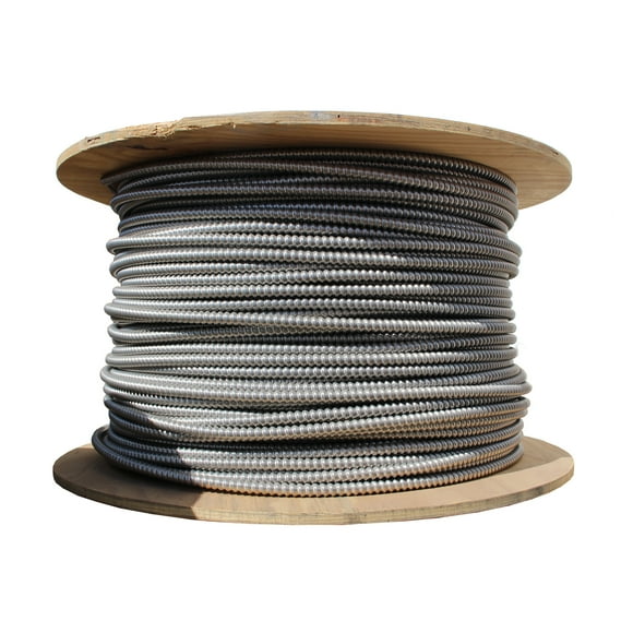 Belden 5541UE Armored MC Control Cable, 4-Conductor, 22-AWG, 22/4C, 1000-Feet