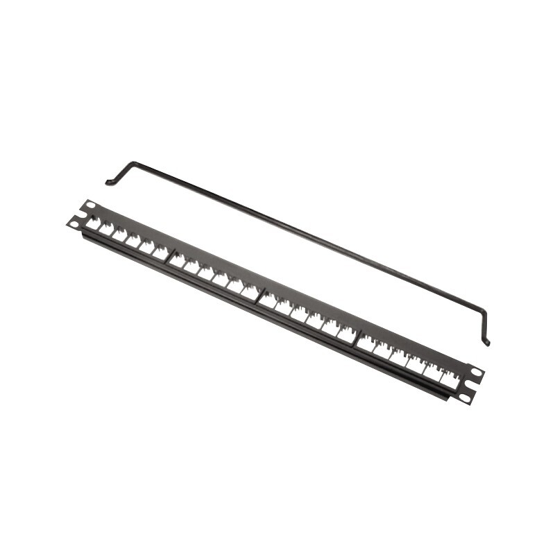 Belden AX101456 24-Port 1U Rack Flex Patch Panel Black - Walmart.com