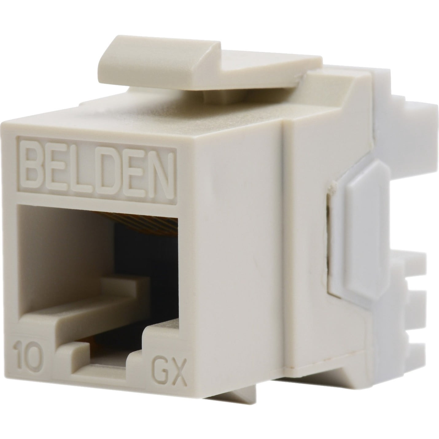 Belden Keystone Belden AX102282 10GX Keystone Jack for Cat 6 and 6a Installations ...