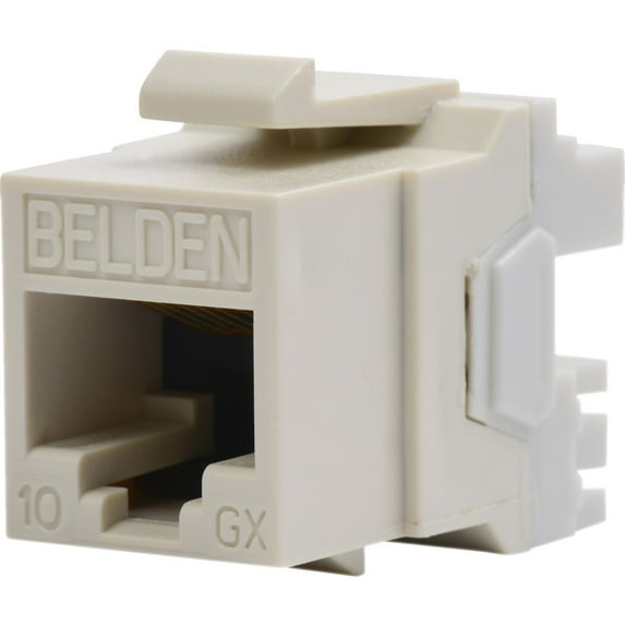 Belden AX102282 10GX Keystone Jack for Cat 6 and 6a Installations