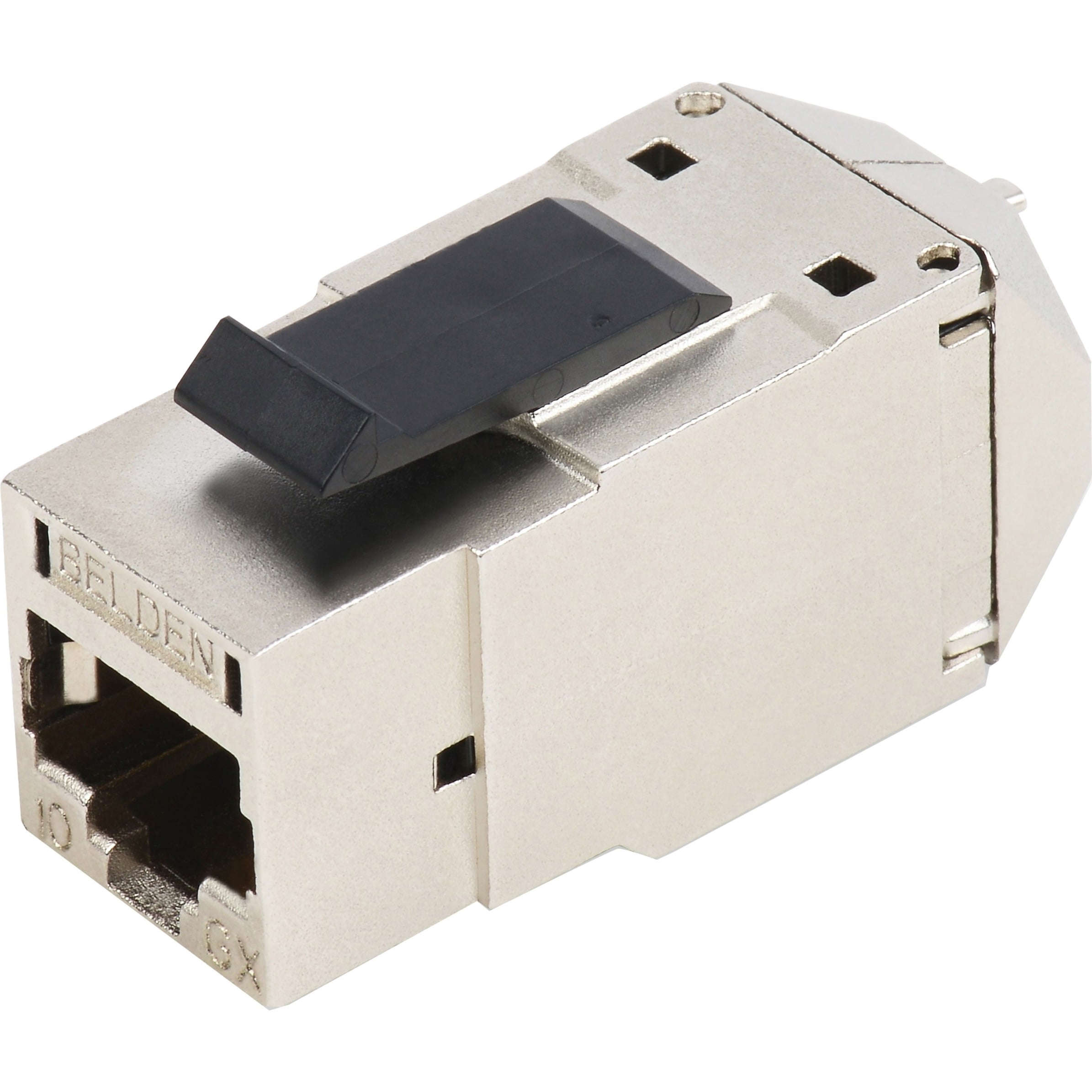 Belden RVAMJKSME-S1 Shielded Cat6A REVConnect Modular Jack, RJ45, 10GX ...